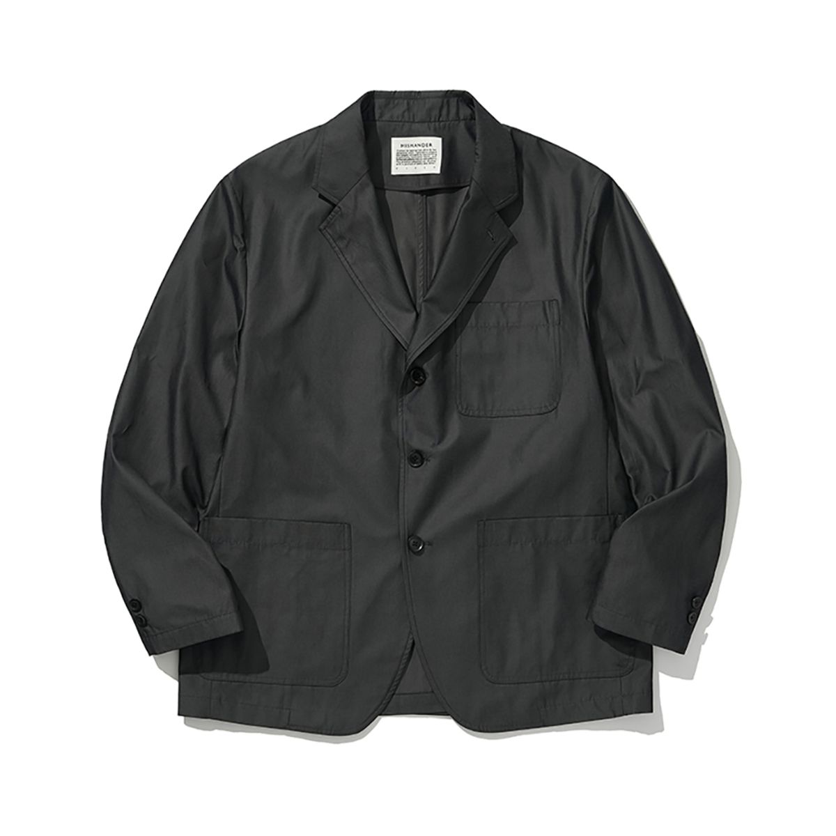 히즈핸더(HISHANDER) 4BUTTON NOTCHED LAPEL JACKET