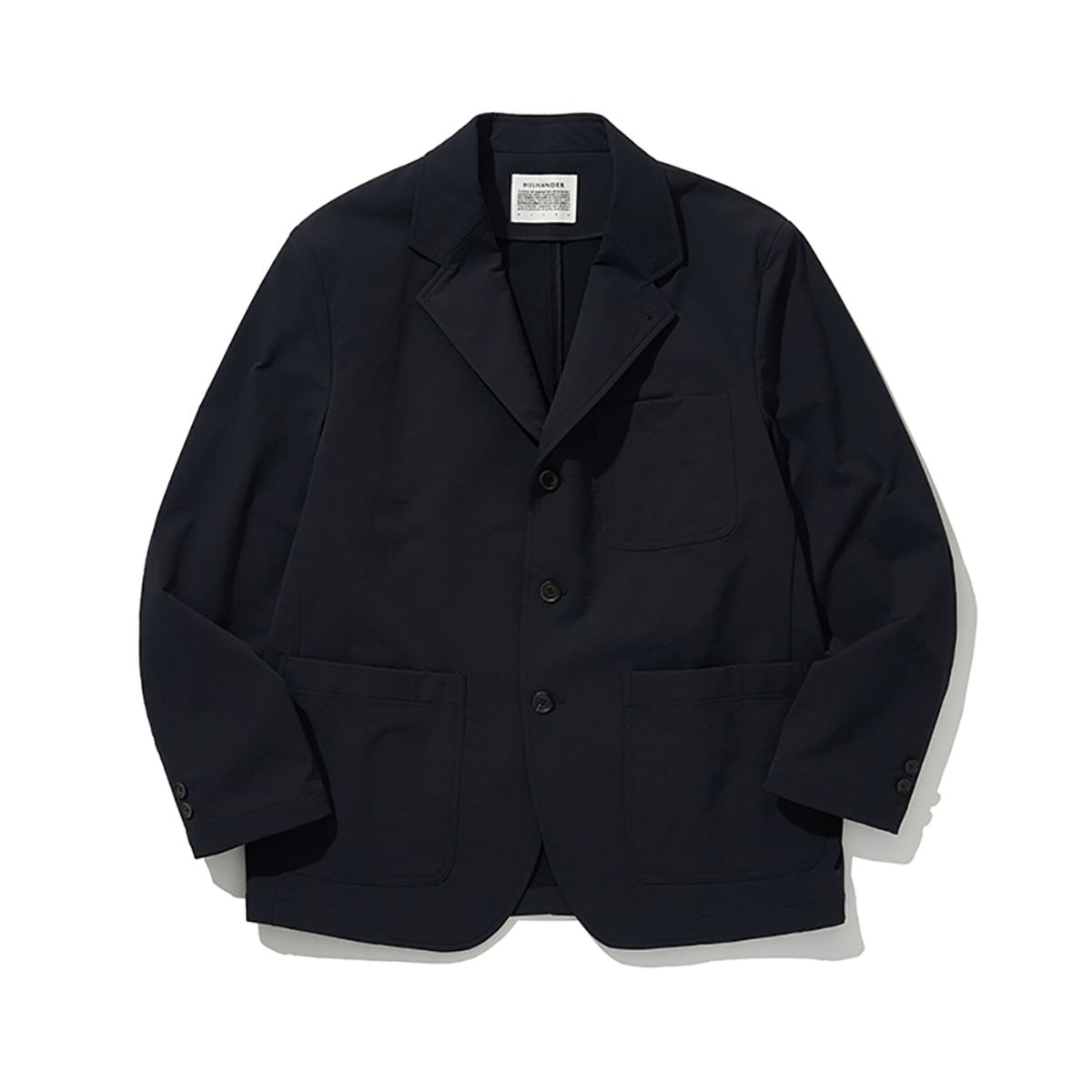 히즈핸더(HISHANDER) CORDURA® 4BUTTON NOTCHED LAPEL JACKET