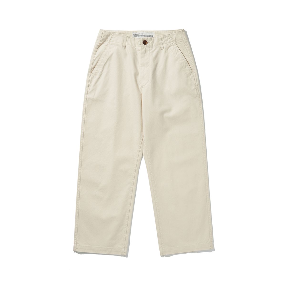 히즈핸더(HISHANDER) WIDE STRAIGHT PANTS