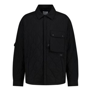 [SPECLIFE] Quilted Shirts Black
