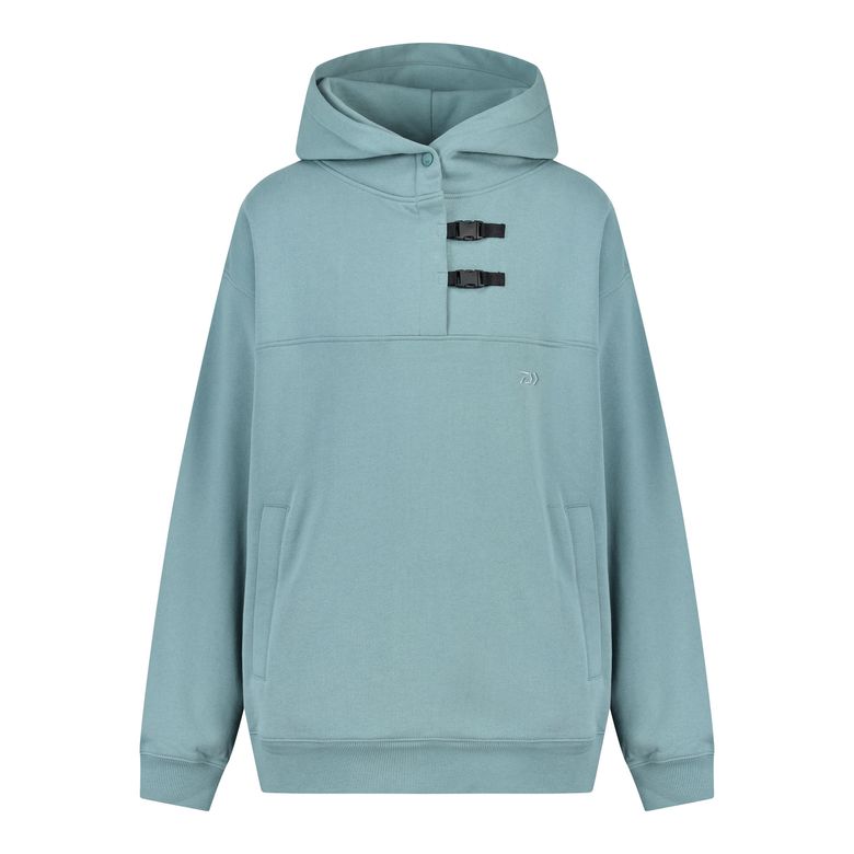 [SPECLIFE] 2 Buckled Hoodie Sage Green