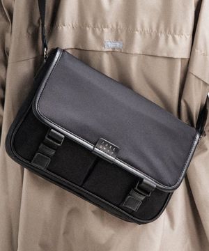 나일론미니메신저(블랙)