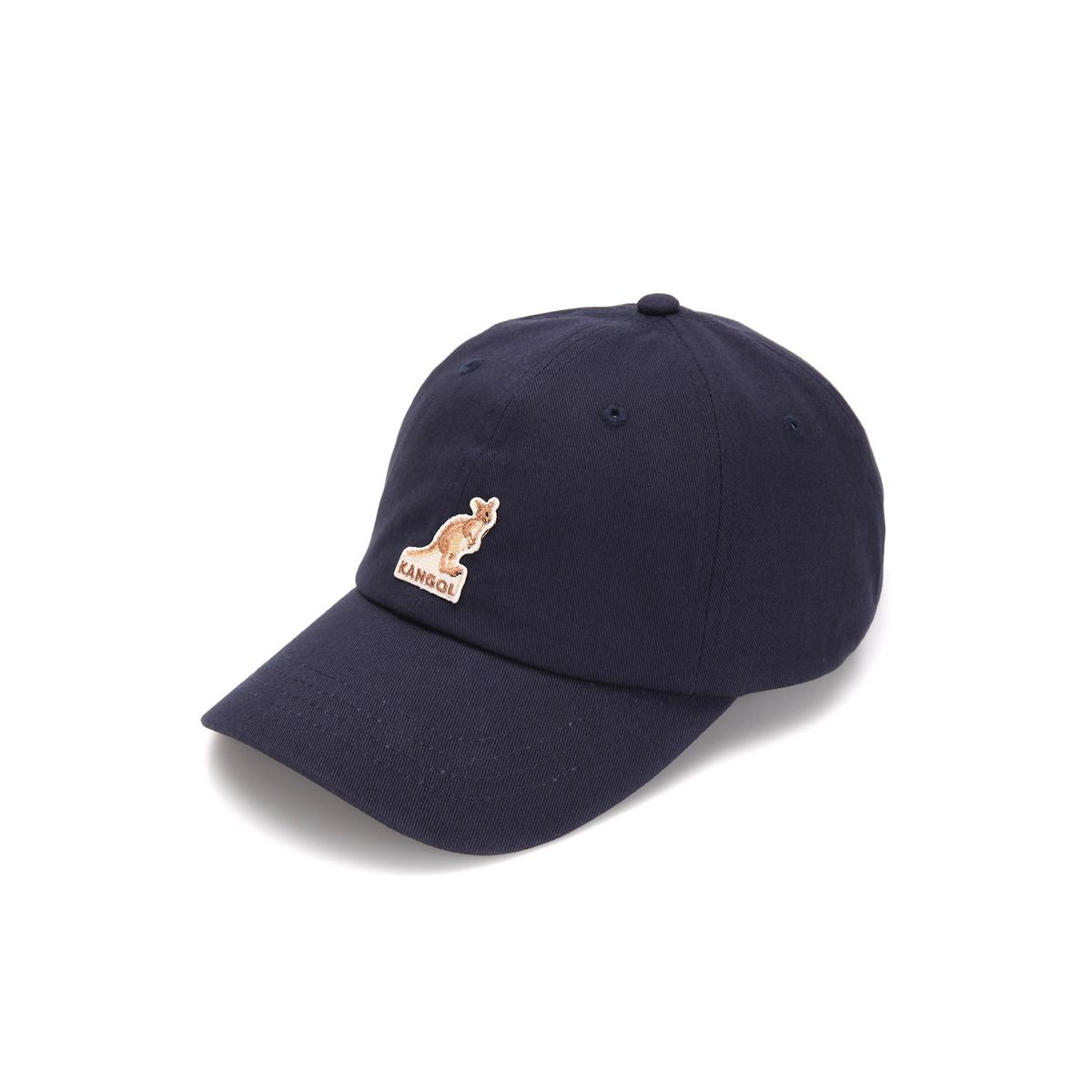 캉골(KANGOL) 패치 로고 베이스볼 4530 네이비
