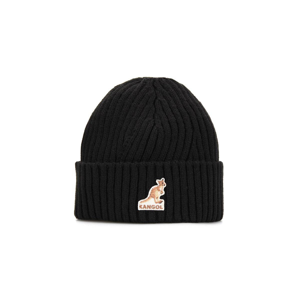 캉골(KANGOL) 패치 로고 비니 3673 블랙