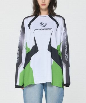 BIKER JERSEY, GREEN