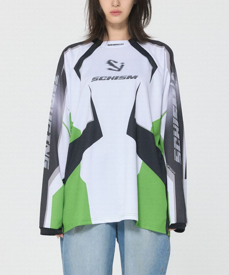 BIKER JERSEY, GREEN