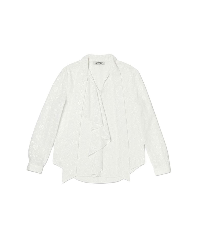 Old Money Blouse White