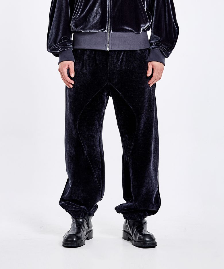 Triangle sweatpants - Navy