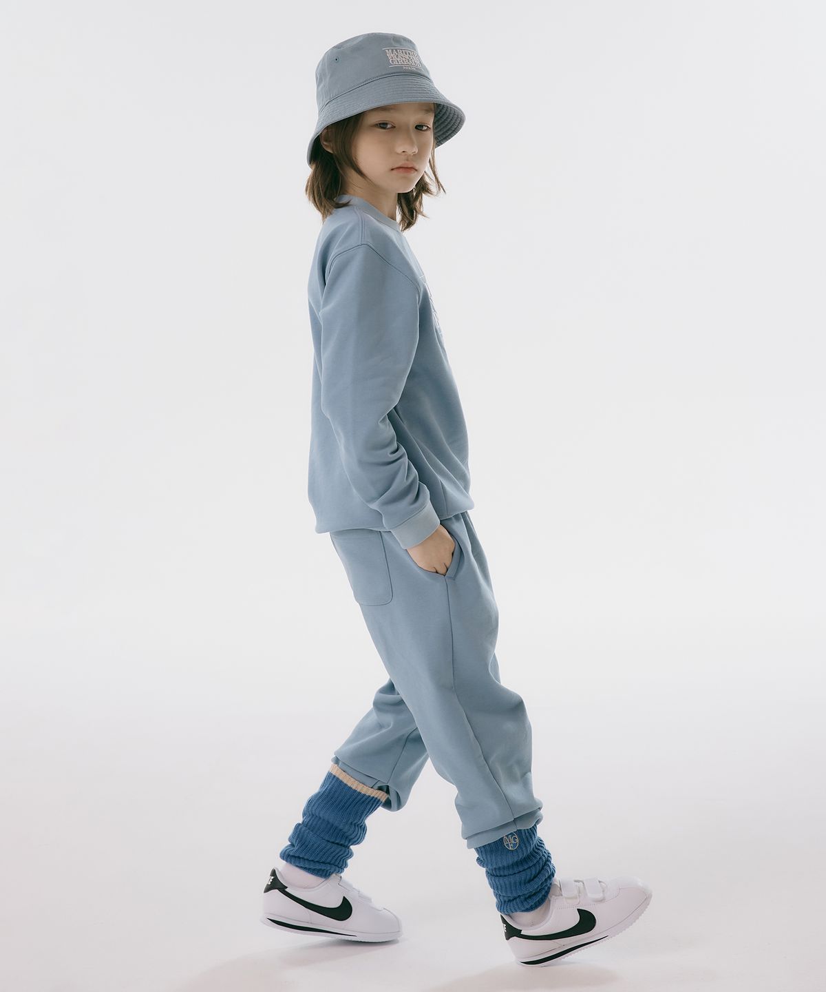 마리떼 키즈(MARITHÉ KIDS) ENFANT LEG WARMER blue