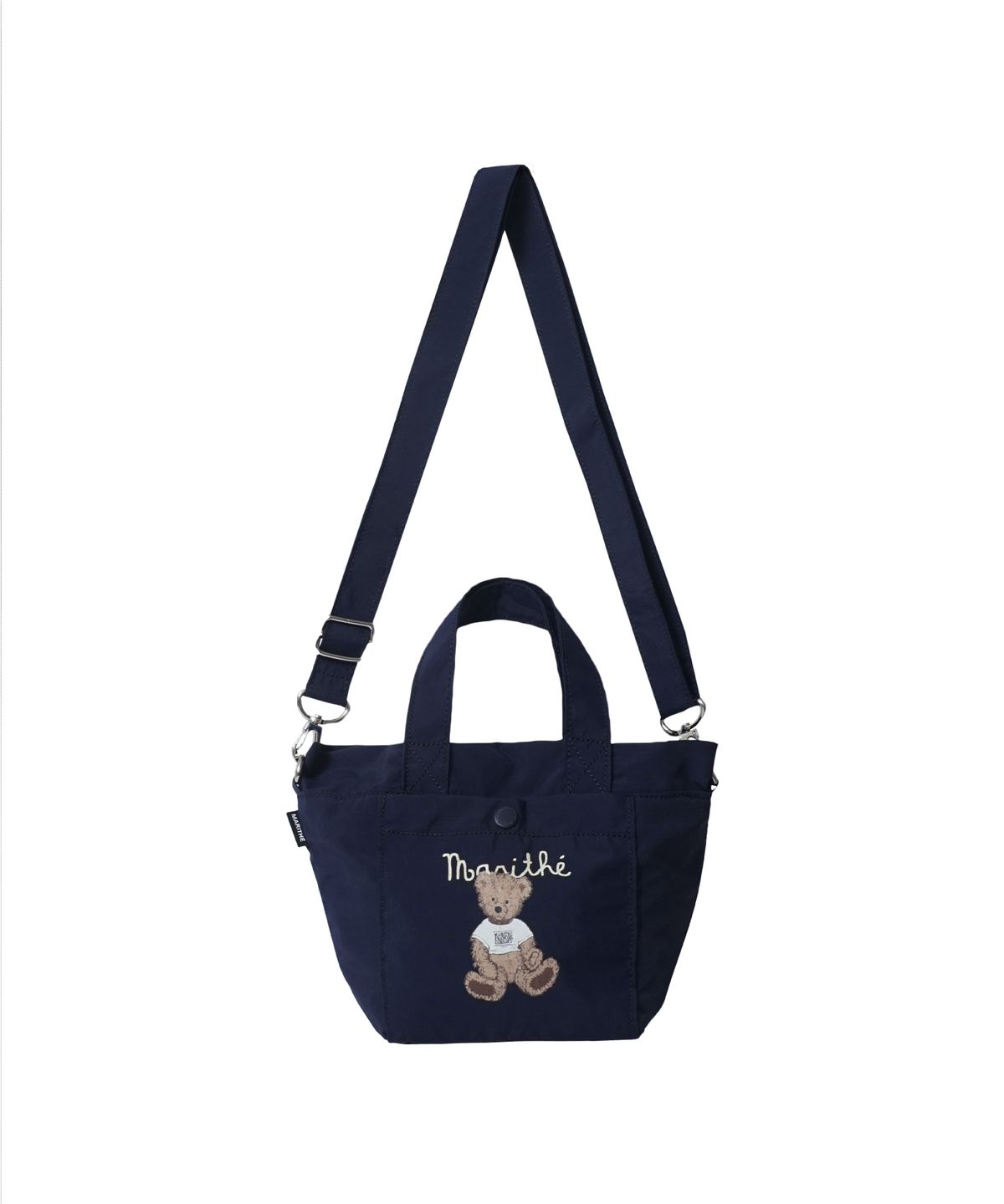 마리떼 키즈(MARITHÉ KIDS) ENFANT CLASSIC LOGO NYLON MINI BAG dark navy