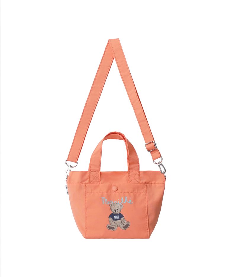 ENFANT CLASSIC LOGO NYLON MINI BAG orange