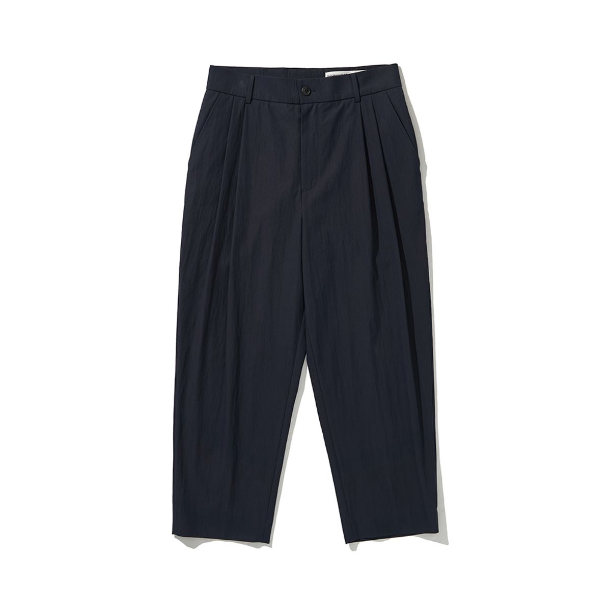 히즈핸더(HISHANDER) TWO PLEATS TAPERED PANTS