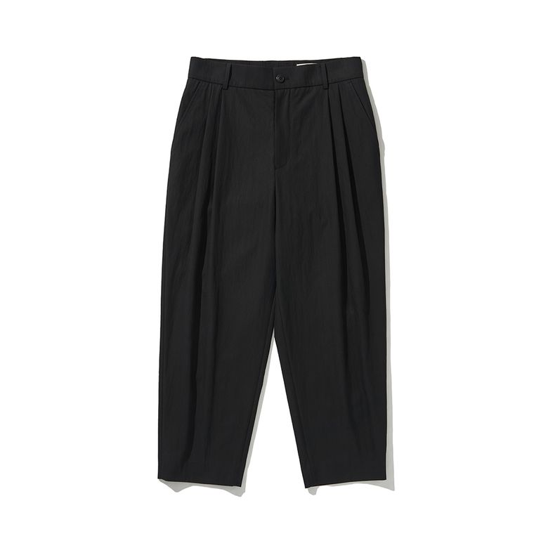 TWO PLEATS TAPERED PANTS