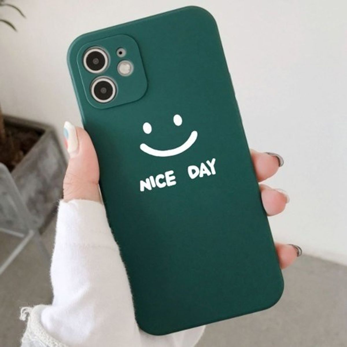 베베케이스(BEBE CASE) 나이스데이 파스텔 스퀘어 케이스/[iPhone15]
