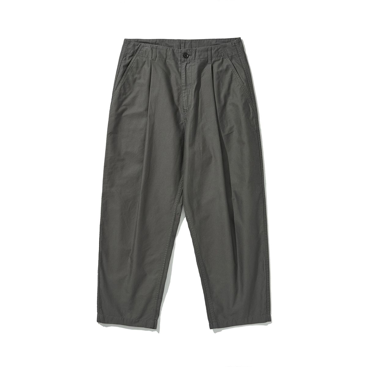 히즈핸더(HISHANDER) MOLESKIN WIDE TAPERED PANTS