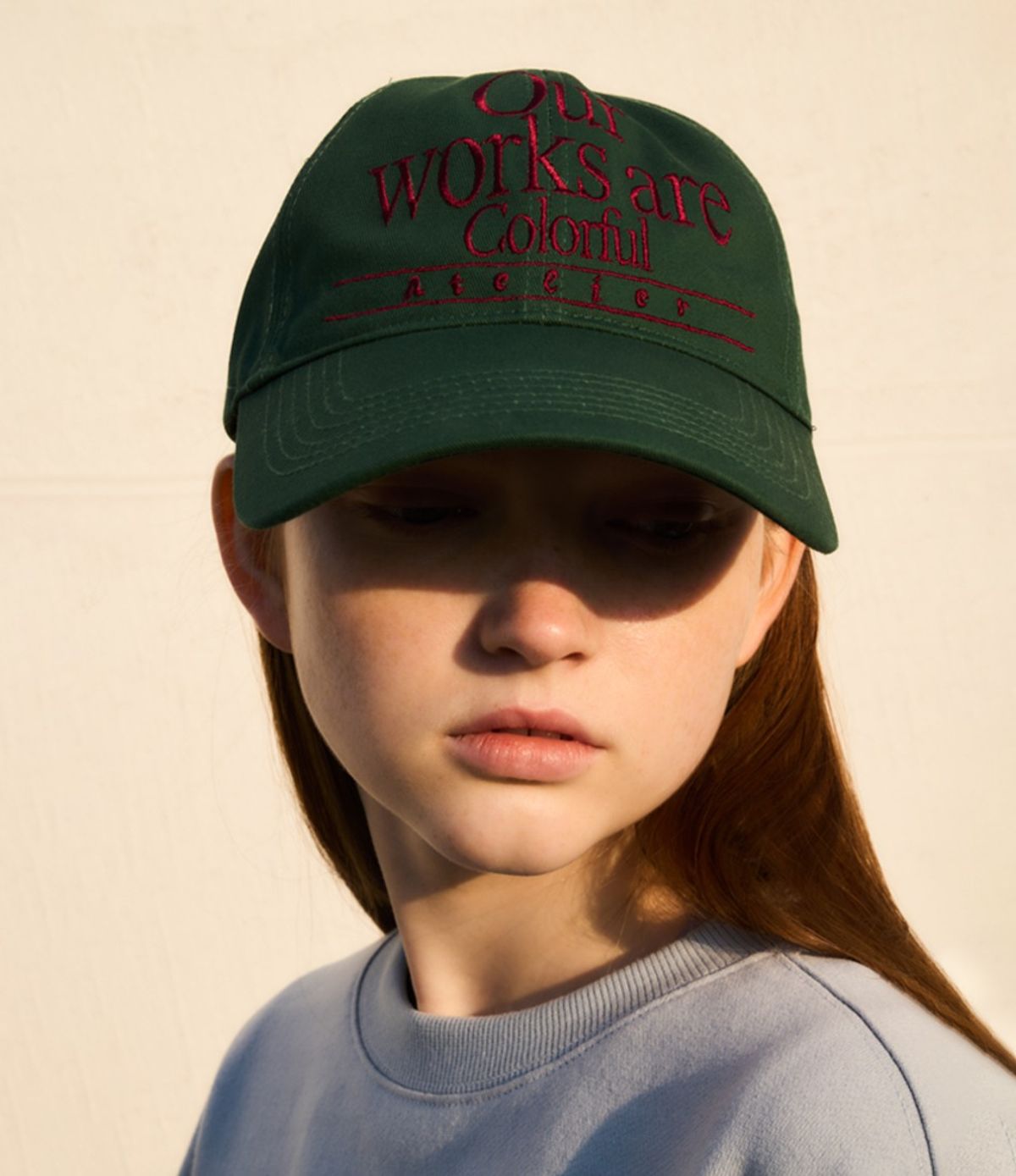 챈스챈스(CHANCECHANCE) ATELIER CAP(GREEN)