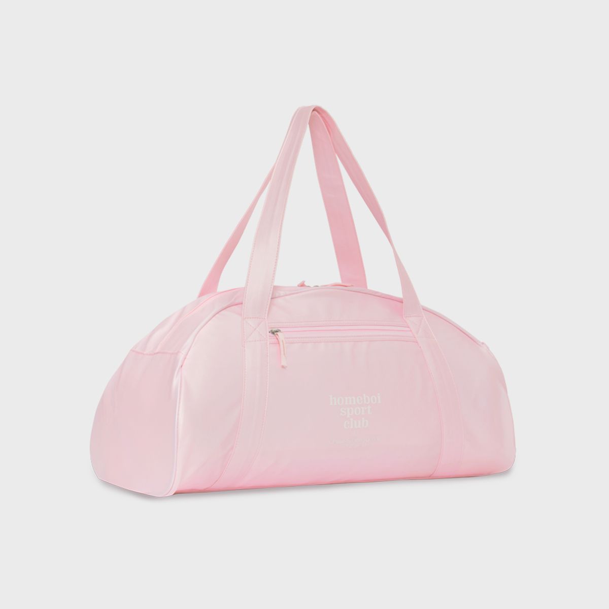 홈보이스포츠클럽(HOMEBOI SPORT CLUB) GymBag(스포츠짐백) - glossy L.Pink