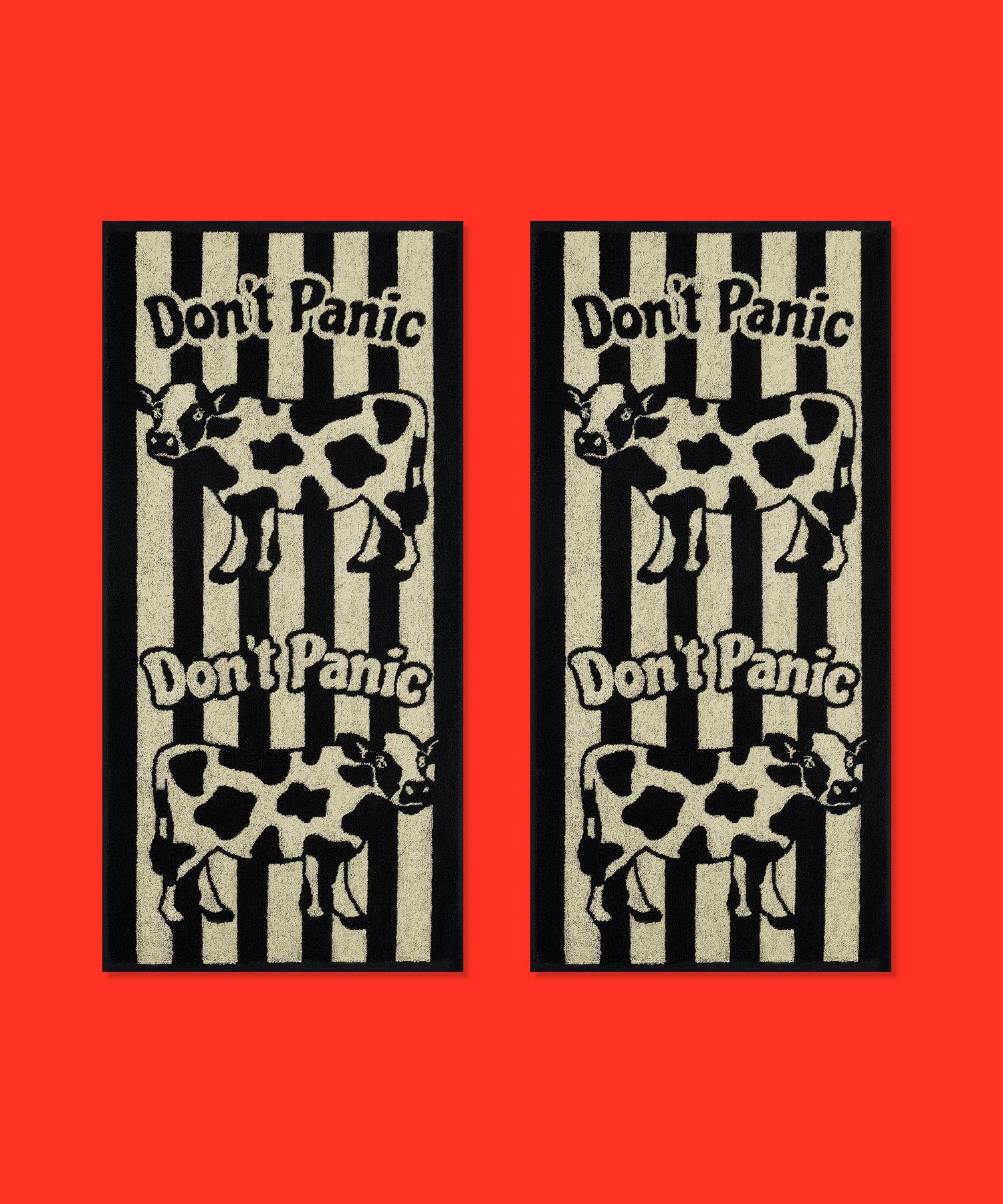 MUSINSA公式 | WIGGLE WIGGLE Face Towel Set - Dont Panic