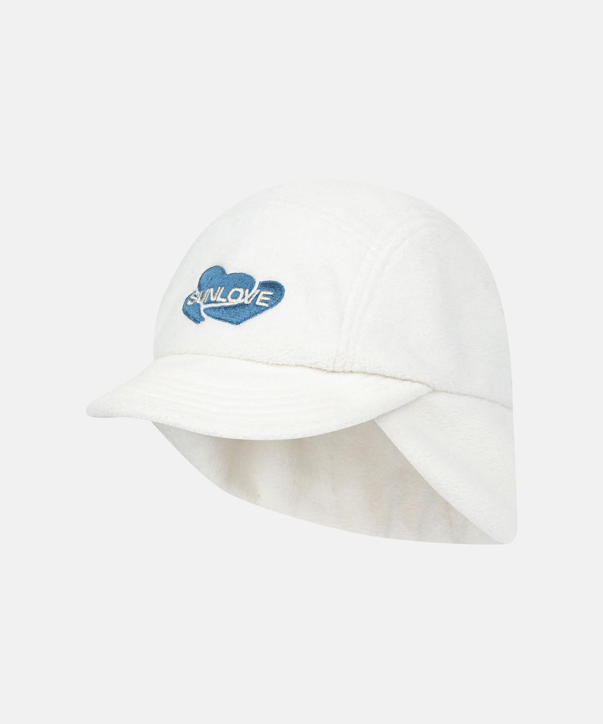 썬러브(SUNLOVE) Polartec® Heart Earflap Cap Ivory