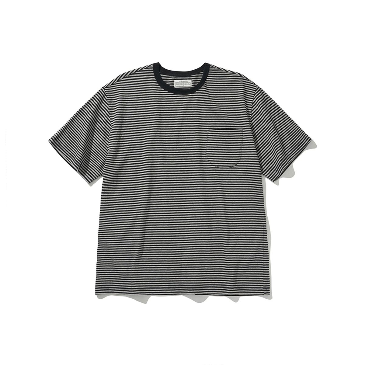 히즈핸더(HISHANDER) ROUND POCKET T-SHIRTS