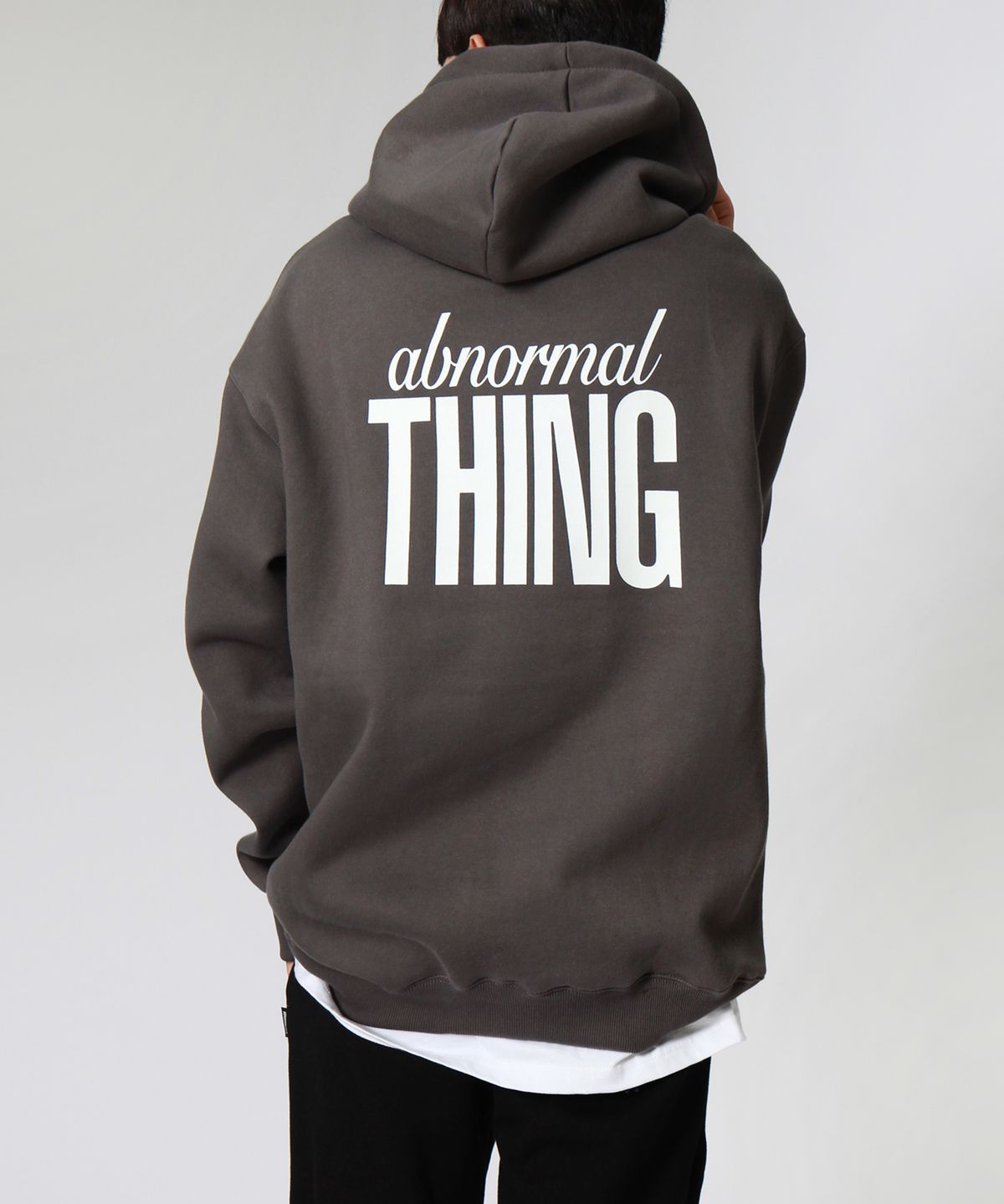 앱놀머씽(ABNORMALTHING) 오엘비23 후드 차콜