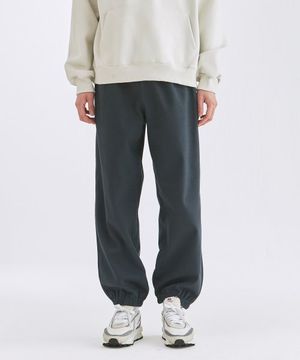 와이드 조거 스웻 팬츠(네이비)