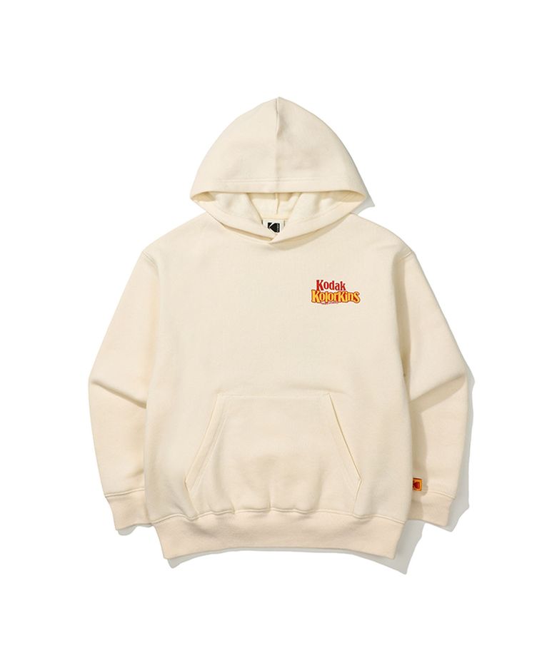 컬러킨즈 기모 후드 키즈 IVORY
