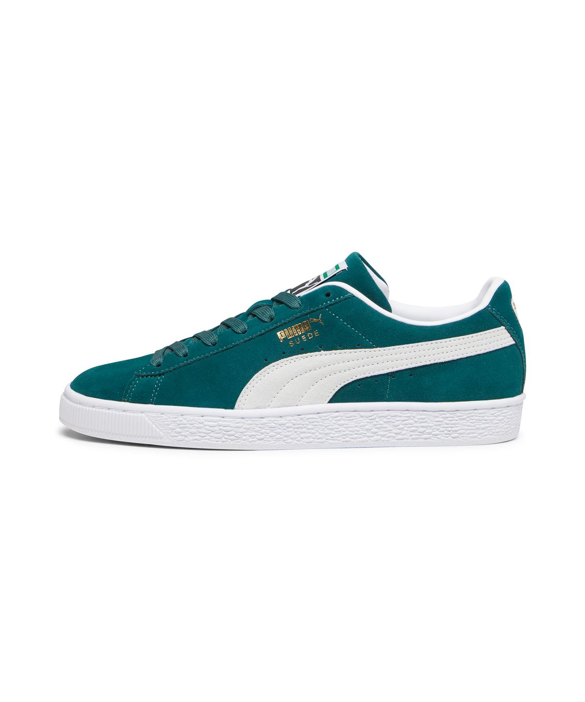 푸마(PUMA) 스웨이드 클래식 XXI - 그린:화이트 / 374915-89