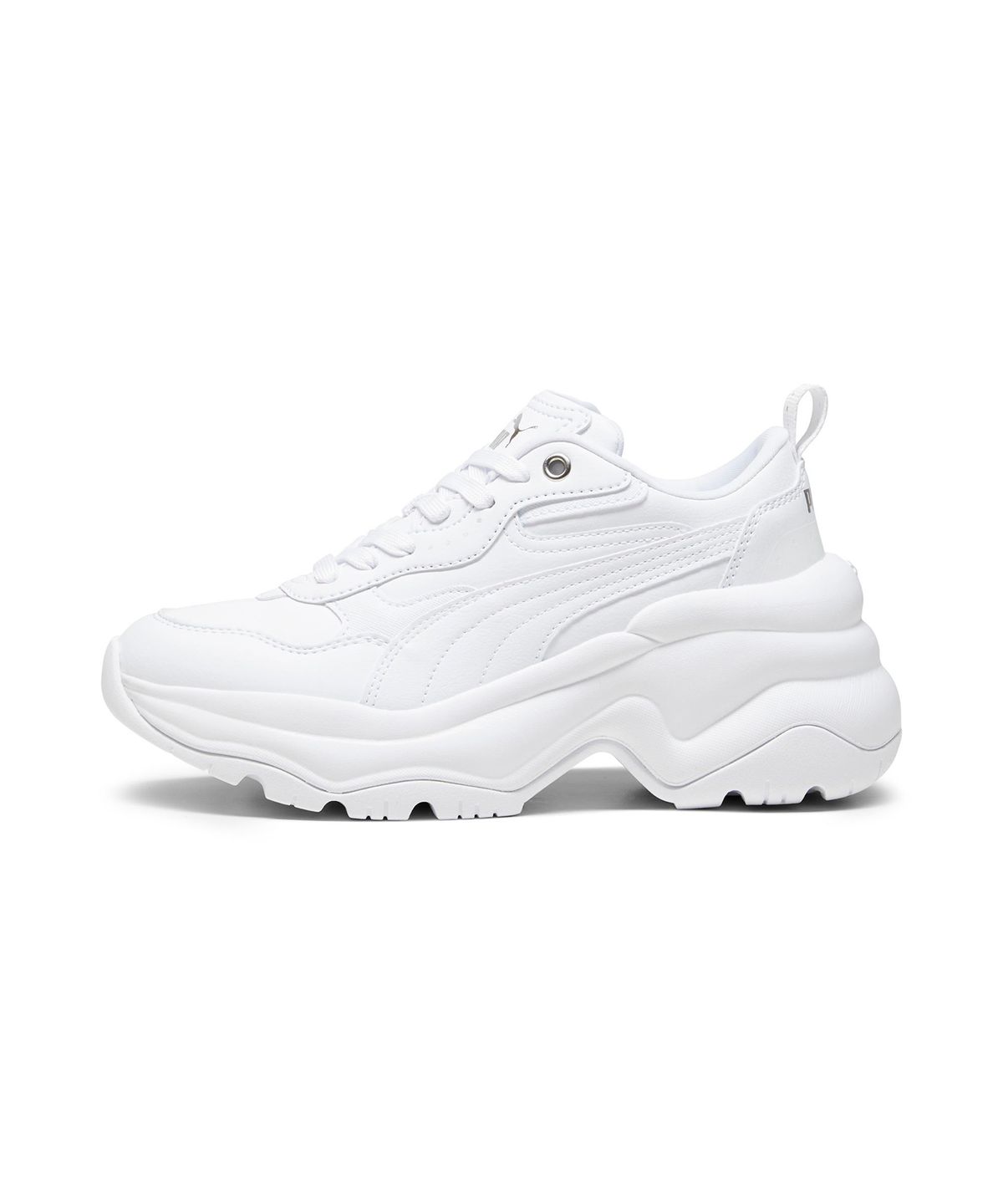 푸마(PUMA) 실리아 웨지 - 화이트:실버 / 393915-02