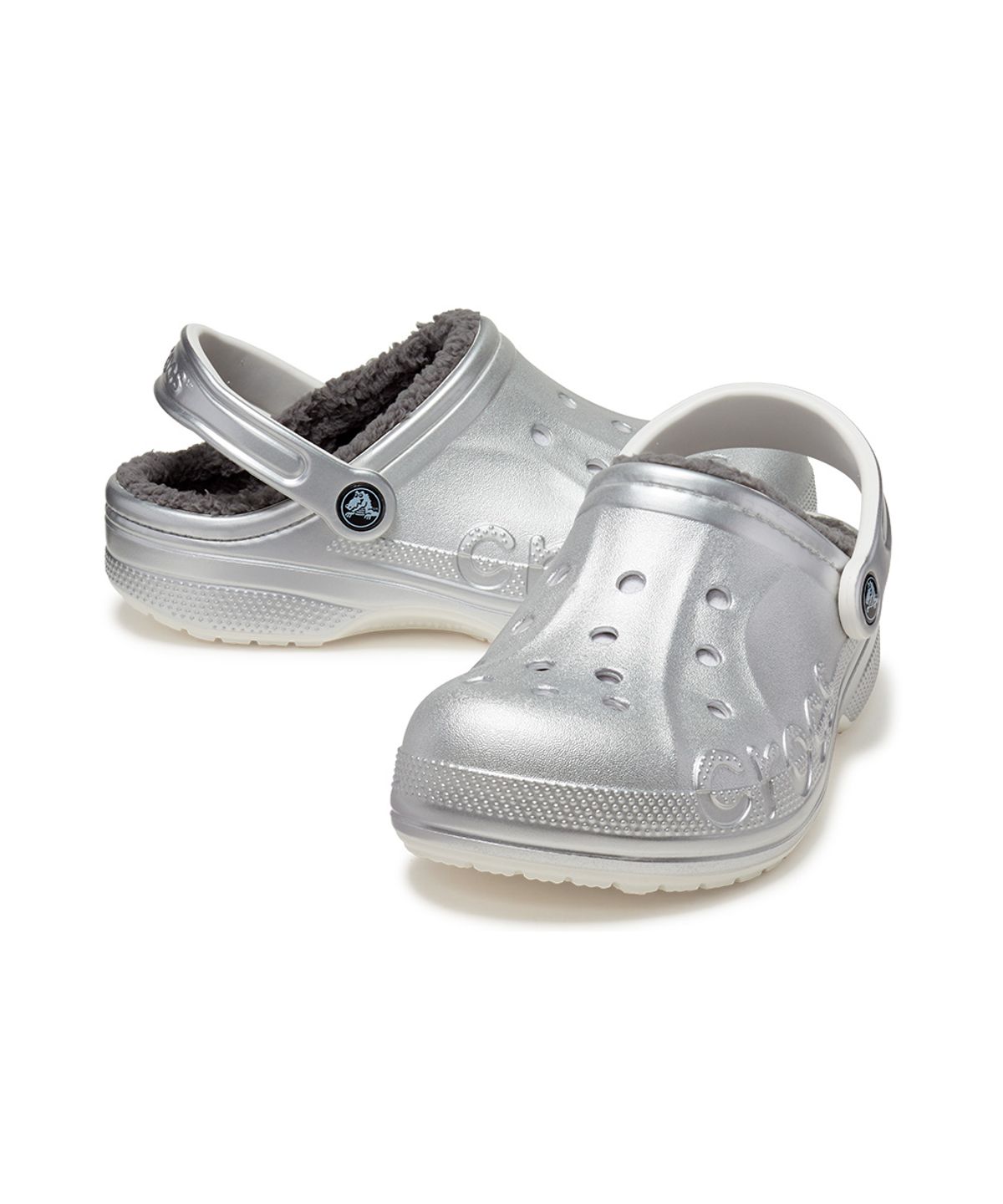 크록스(CROCS) 공용 바야 라인드 프린트 클로그 SVME (23FUCL205975)