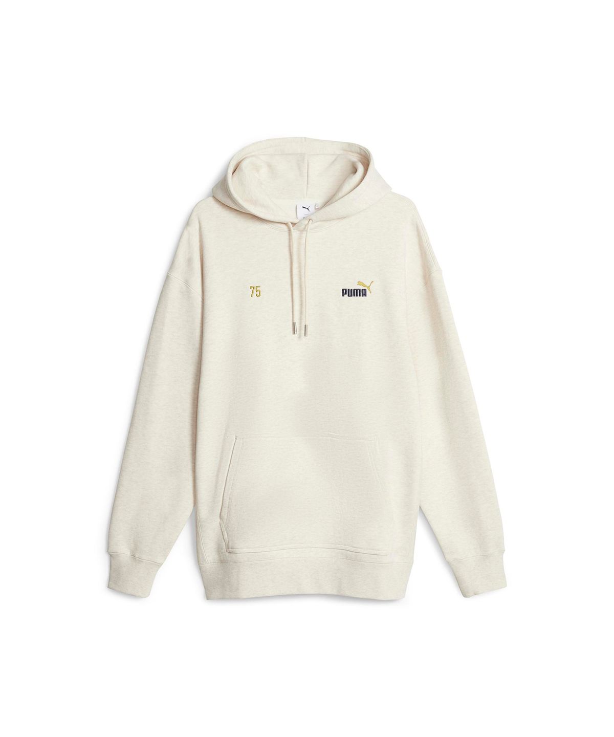푸마(PUMA) No.1 로고 셀러브레이션 후드 티셔츠 - 베이지 / 621740-90
