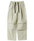 와이드 파라슈트 팬츠 BEIGE