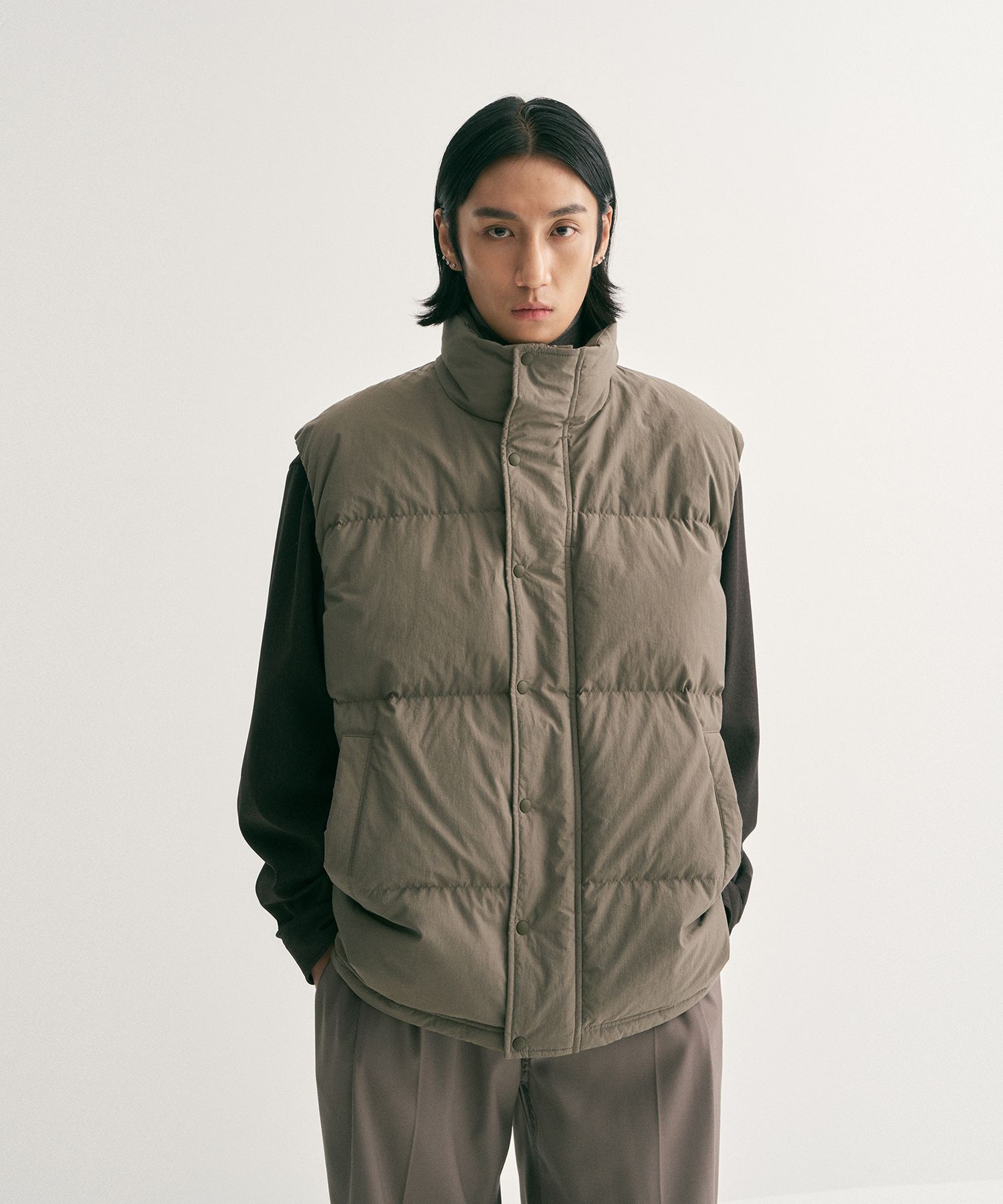 MUSINSA | ANOTHER OFFICE Stroller Down Vest (Cocoon)