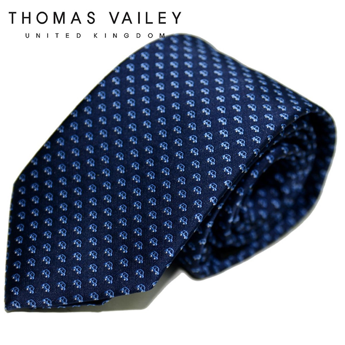 토마스 베일리(THOMAS VAILEY) 패션넥타이-씽씽이 블루 8cm
