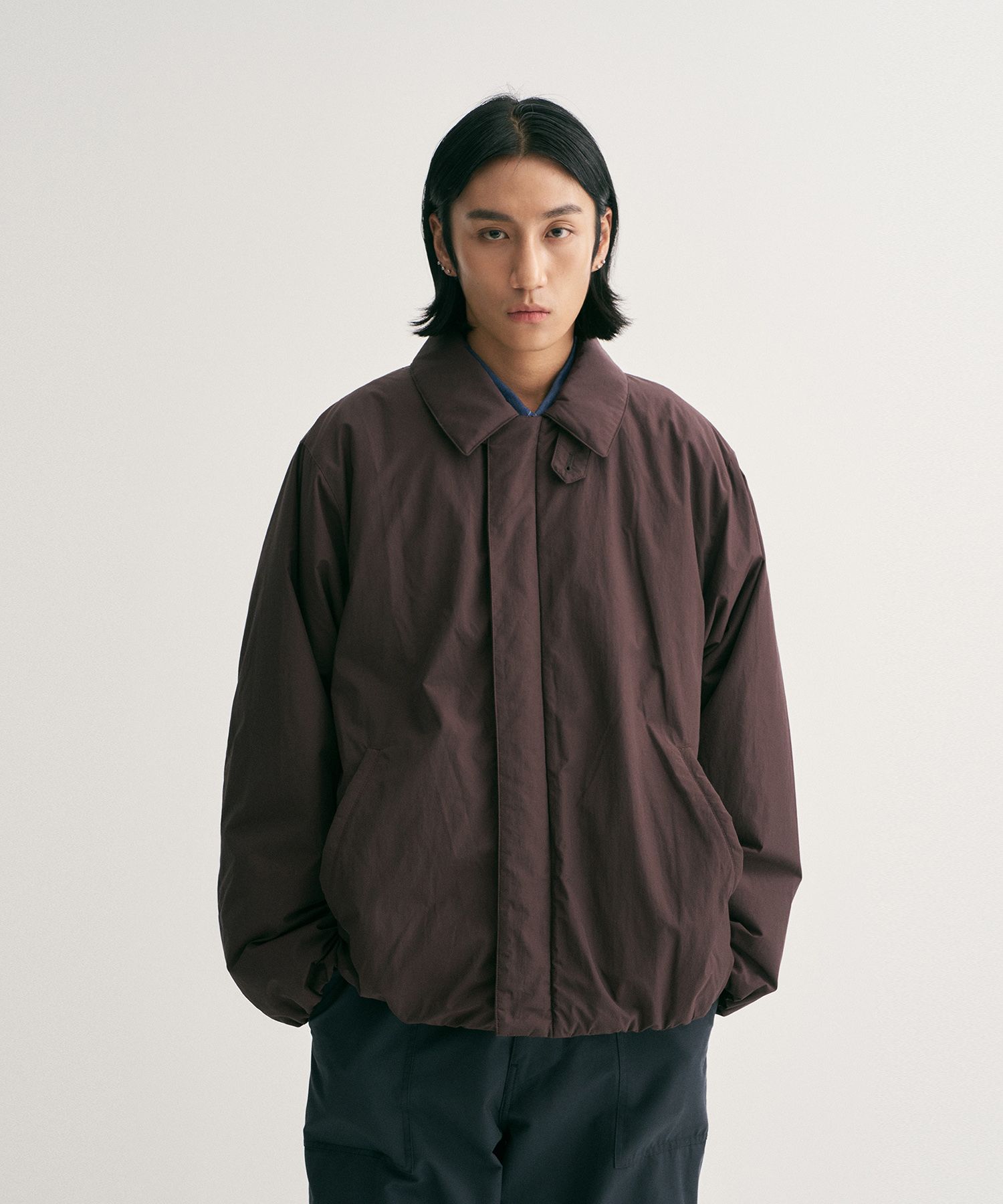 MUSINSA公式 | ANOTHER OFFICE Control Insulation Jacket (Vintage-Wine)
