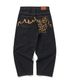 DWARF DENIM PANTS (BLACK)