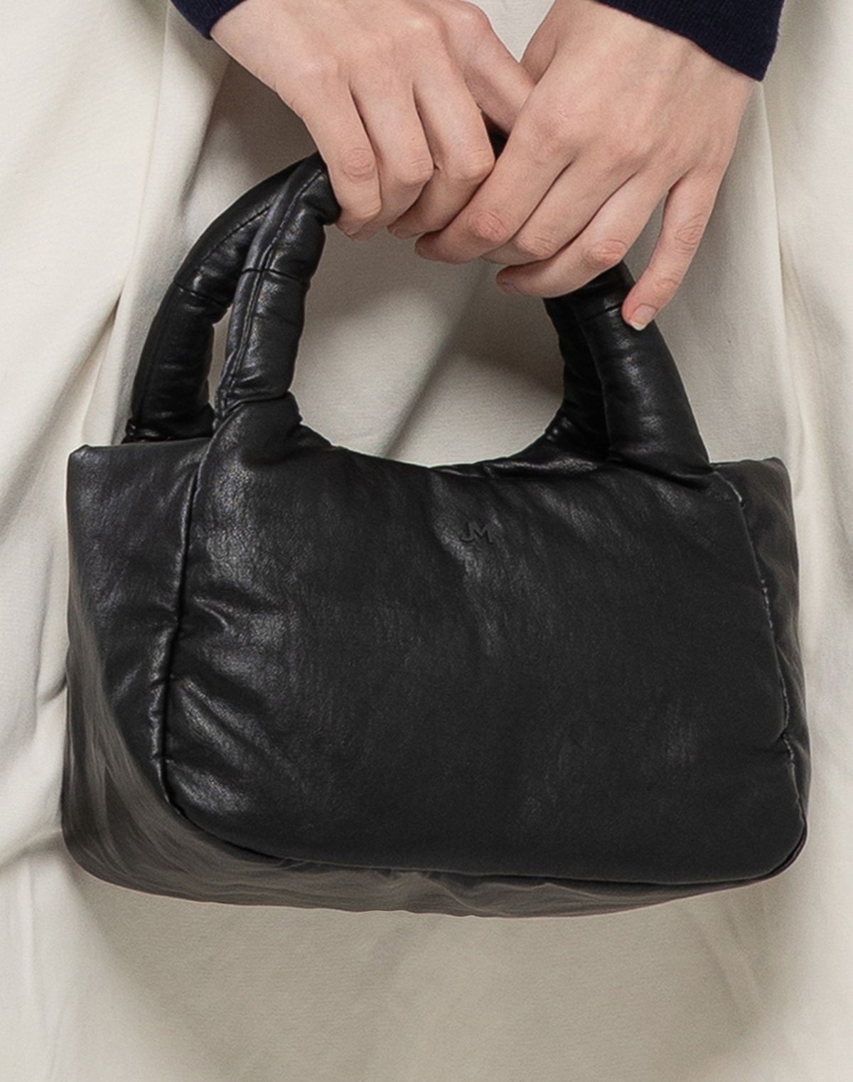 제이마크뉴욕(JMARKNEWYORK) BAILEY soft tote bag - Black