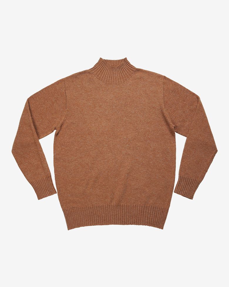 Whole Garment Mock-neck (Orange)