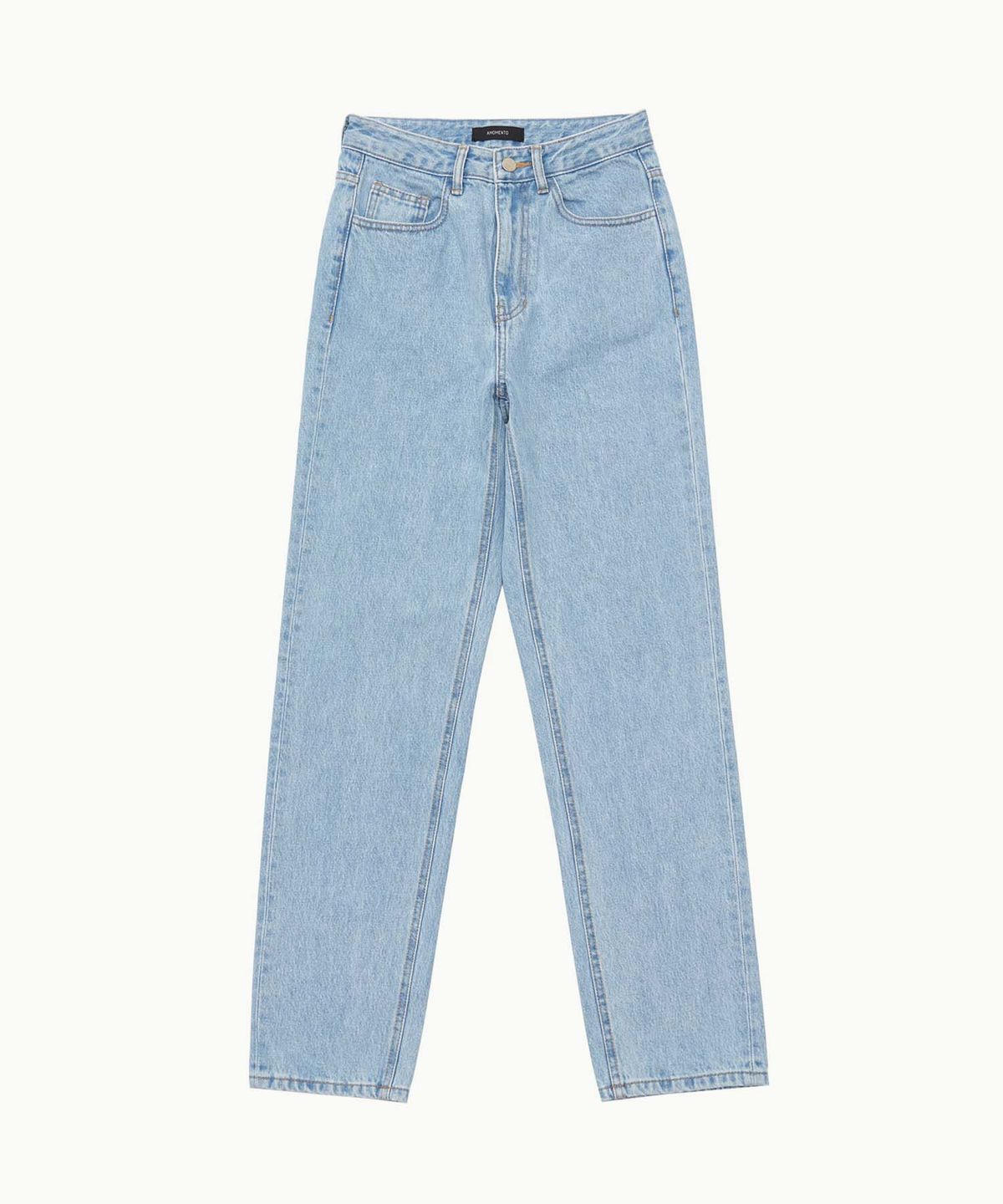 아모멘토(AMOMENTO) STRAIGHT FIT DENIM_LIGHTBLUE