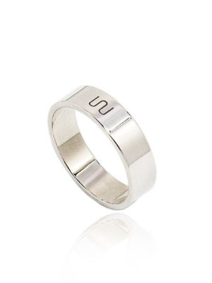 Flash Flat Silver Ring Ir229 [Silver]