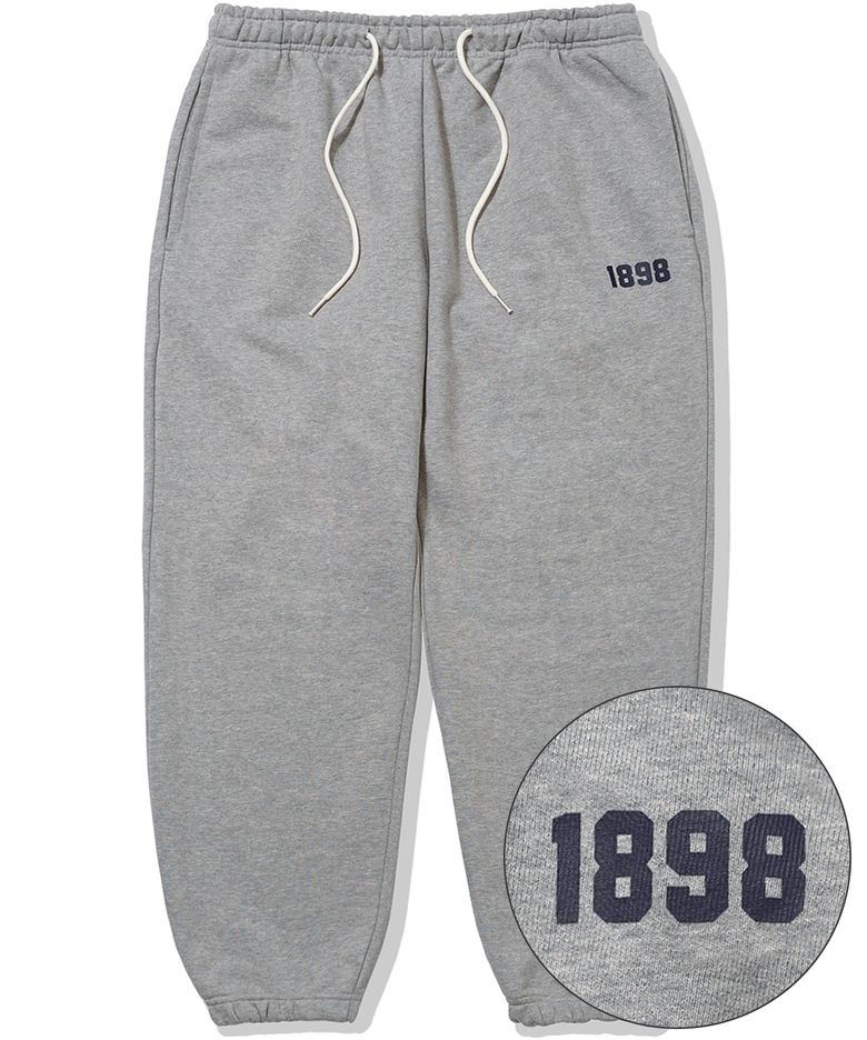 1898 GARMENTS SWEAT PANTS[GREY]