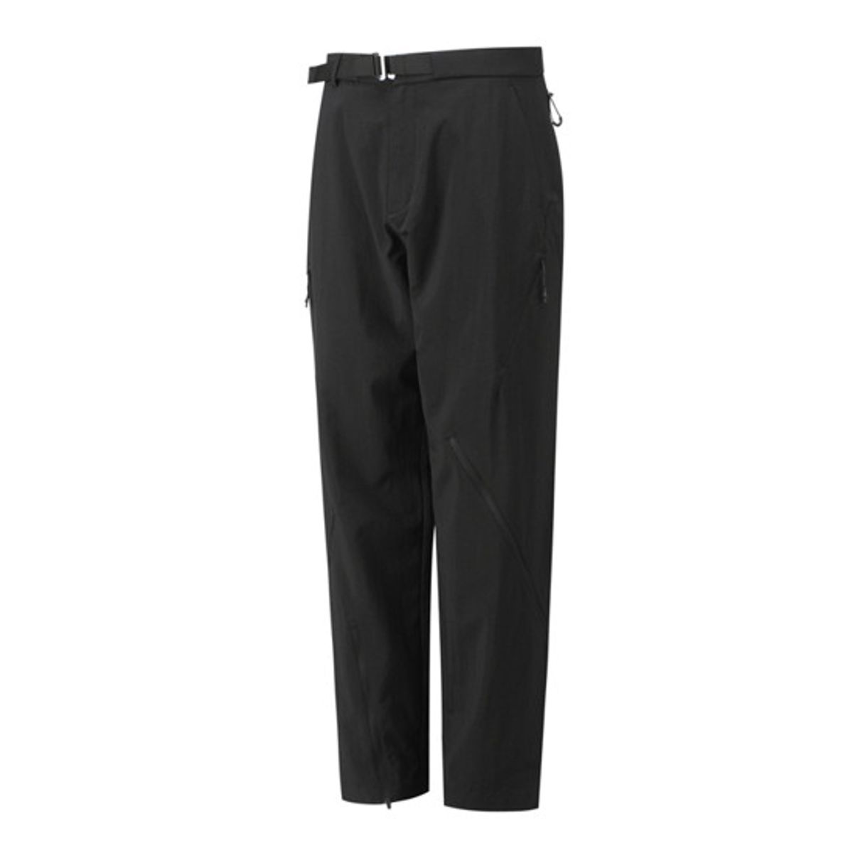 프리커(FREKER) DIAGONAL ZIP NYLON PANTS_FKPNW23511BKX - 사이즈 & 후기 | 무신사