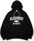 MILE GARMENTS SWEAT HOODIE [BLACK]