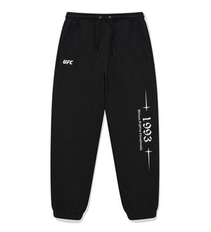 UFC 스포트라이트 릴렉스핏 조거 팬츠 블랙 U2LPU3306BK
