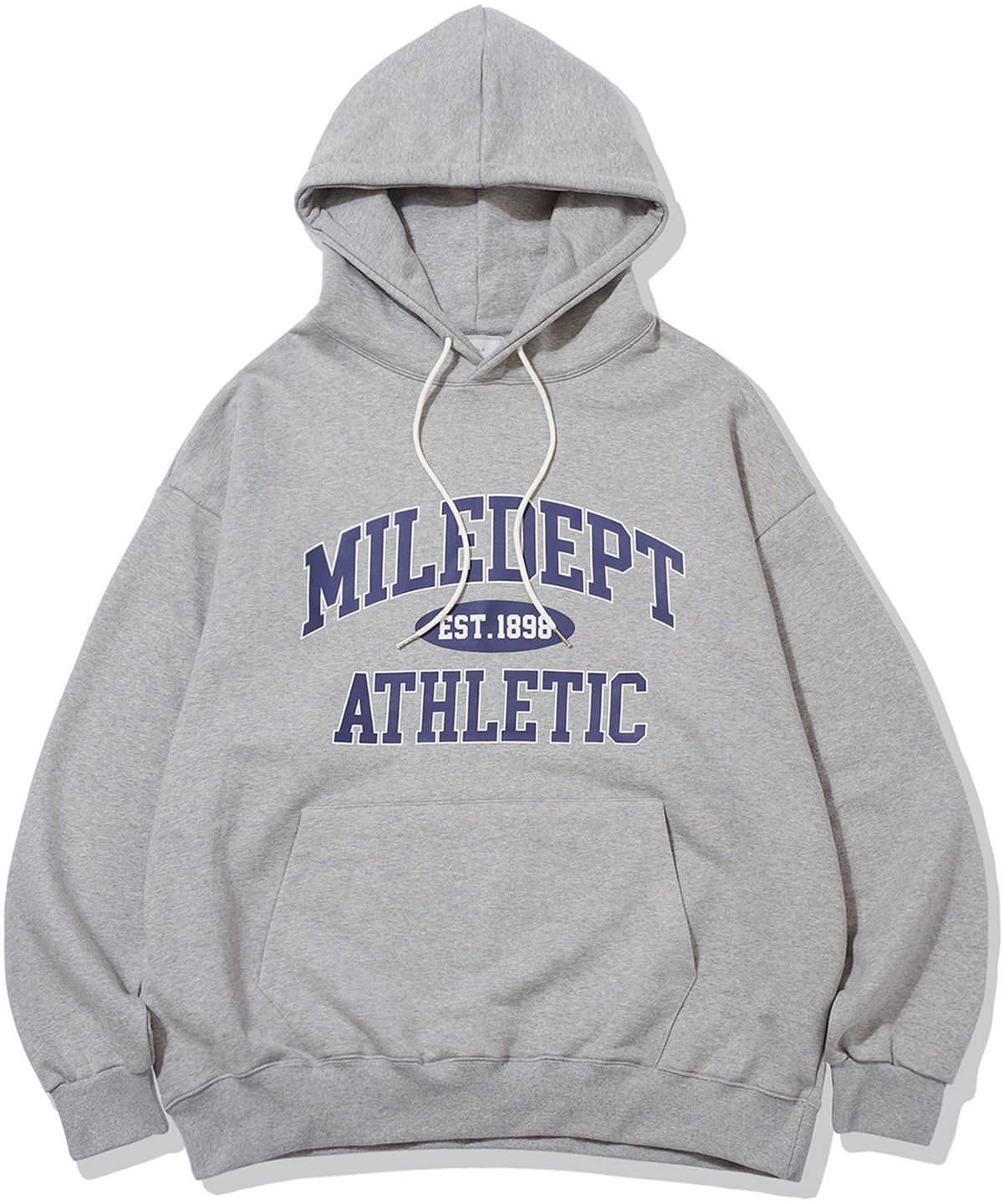 더마일(THEMILE) MILE DEPT SWEAT HOODIE [GREY]