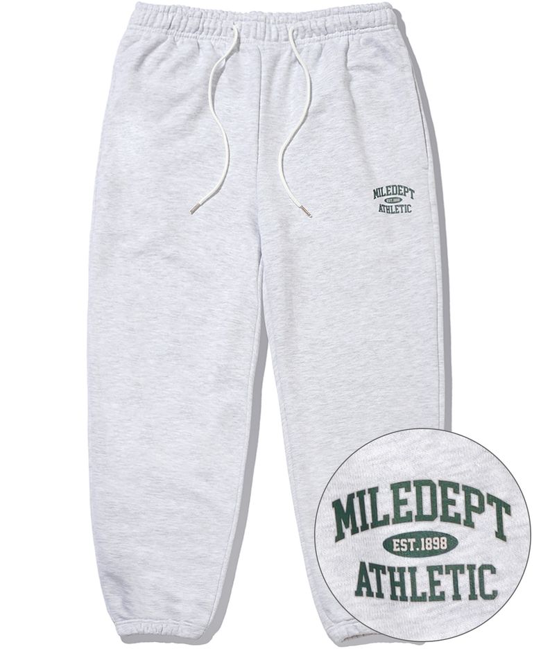 MILE DEPT SWEAT PANTS [OATMEAL]