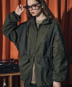 사파리 헌터 윈드 브레이커 카키