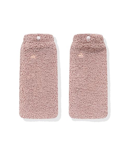 ☆送料・関税込☆KIRSH★CHERRY HAIRY FLEECE LEG WARMERS★ MUSINSA | KIRSH Cherry Hairy Fleece Leg Warmers [Pink]
