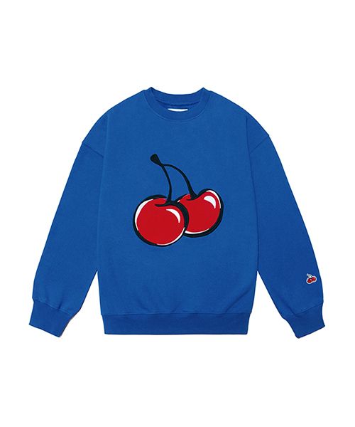 Classic Cherry Sweatshirt　新品 MUSINSA | KIRSH Big Cherry Sweatshirt [Ivory]