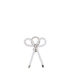Pearl Ribbon Charm (펄 리본 참) White
